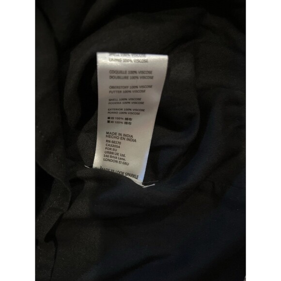 Free People women Made Ya Look Short Mini Dress sz Small Floral Embellished Bead - Picture 13 of 13